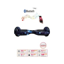 Citymate Hoverboard 6.5 inch Elektrikli Kaykay Scooter Bluetooth Hoparlörlü D03