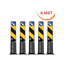 Orta Refüj Levhası Refüj Başı Dubası Plastik Esnek Refüj Başı Tabelası 75 Cm Evelux 100mm 5 Adet