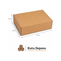 35x41x13 Cm E-ticaret Ve Kargo Kutusu Elbise Kutusu 20 Adet