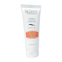 Aclınd Hand Cream 75 Ml Shea Butter Ve Aloe Vera Özlü Nemlendirici El Bakım Kremi Kuru Ve Hassas Ciltler İçin Yağsız, Hızlı Emilim Günlük Kullanıma Uygun, Dermatolojik Olarak Test Edilmiştir