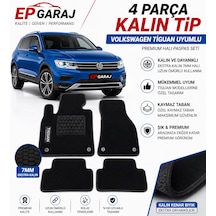 Volkswagen Tiguan Uyumlu Halı Paspas 4 Parça Kalın Tip Ep Garaj