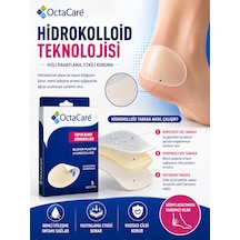 Hidrokolloid Topuk Bandı 5 Adet Su Geçirmez Topuk Koruyucu Nasır Ve Su Toplamasına Karşı Koruma