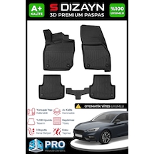S-dizayn Seat Leon 4 Otomatik 3d Pro Havuzlu Paspas 2021 Üzeri A+ Kalite