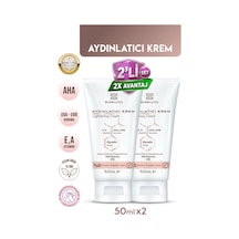 Aydınlatıcı Krem Vitaminli & Mineralli Beyazlaştırıcı 50 Ml 2'li Set