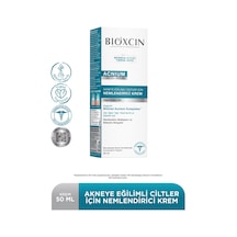 Bioxcin Acnium Sebum  Nemlendirci Krem 50 Ml - Salisilik Asit Çay Ağacı Yağı Niasinamid