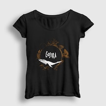 Presmono Kadın Mars To Sirius V1 Gojira T-shirt Siyah
