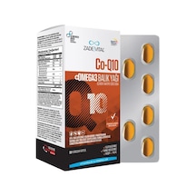 Zade Vital Co-Q10 & Omega 3 30   Kapsül