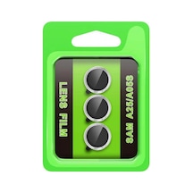 Newface - 264 - Samsung Galaxy Uyumlu A25 5g Raze Metal Kamera Lens - Glblseme - - Gümüş