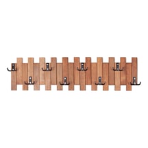 Mavitrendd Ahşap Duvar Ve Kapı Askısı Elbise Askılık Çit Model 8 Askılı (486740801) Meşe