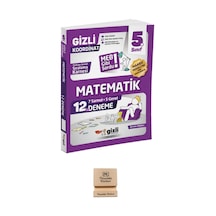 Gizli 5. Sınıf Matematik 12'li Deneme-meb Gibi Sordu + Telefon Standı