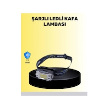Kafa Lambası Led Fener Pratik Taşınabilir Ayarlanabilir Usb Şarjlı Standart Standart