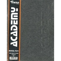 Özkan Defter 400 Yaprak Ciltli 20x28 Sert Kapak Kareli Metalik Siyah