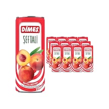Dimes Meyve Nektarı Şeftali 250 Ml X 12 Adet