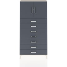 Arges Dolap 2 Raflı 7 Çekmeceli 2 Kapaklı 88x30x182 Aytaşı-an... Aytaşı
