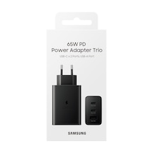 Samsung Uyumlu Type C & Type A Hızlı Şarj Aleti Üçlü (65W - 25W - 15W)