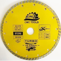 Cmc Turbo Delikli Elmas Testere 180 Mm Mermer Granit Kesici