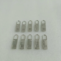 Willowhaven 10 Adet Gümüş Fermuar Slider Tamir Kit Çanta Mont Ayakkabı