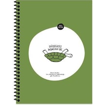 Keskin Color Hisli Şeyler 18.5 X 25 80 Yaprak Çizgili Defter - Düzelicez İnşallah Be. Yeşil