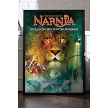 Narnia Siyah Ahşap Çerçeveli Poster, Dekoratif Film Duvar Tablosu