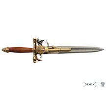 Denix Dagger Pistol France 18th 38cm Koleksiyon Obje