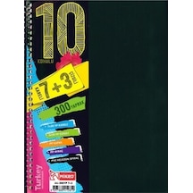 Mikro Ayraçlı Defter A-4 300 Yaprak 7+3 2 Adet