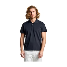 Slam Slam Tech Pique Polo Erkek Siyah Tişört W01 SIYAH