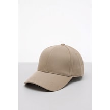 Mollycrush Luxury Unisex Kum Rengi Pamuklu Beyzbol Şapkası Premium Casual Outdoor Model Kum Rengi