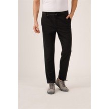 Dufy Siyah Erkek Slim Fit Pantolon - 91007