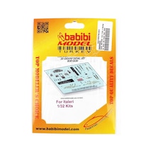 Babibi Bd3-0030 1/32 Ölçek, F-104 A Starfighter Italeri İçin Kokpit Seti, Dekal Çıkartma