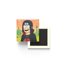 Itachi Uchiha - 9x9 Cm Baskılı Kare Buzdolap Magneti
