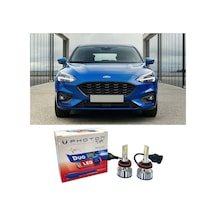Ford Focus 4 Led Xenon Sis Farı Ampulü H8 Duo Yeni Seri Beyaz 2019+
