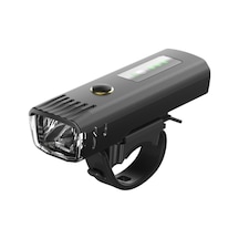 Eos220 Bk300 Usb İle Şarj Edilebilir Bisiklet Işığı Seti, Güçlü Lümen Bisiklet Ön Led Işık Siyah