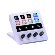 Elgato Stream Deck + White, Ses Mikseri, Canlı Üretim Ve Stüdyo D