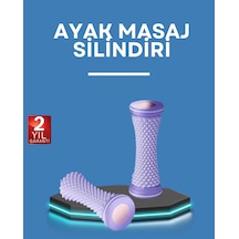 Mey İthalat Ayak Masaj Rulosu Akupresur Silindir Kas Gevşetici Taşınabilir ---