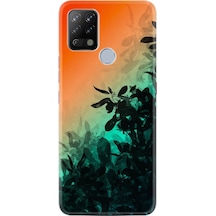 Oppo A74 Kılıf Desenli Güzel Çiçekler 1712