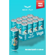 Max Fly Vega Enerji İçeceği 250 Ml 12 Adet