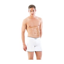 Beyaz Mı Emay 2108 Seamless Uzun Erkek Boxer KARIŞIK