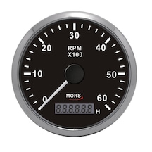 Mors Devir Göstergesi 6000 Rpm Siyah