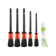 Araba Temizlik Detay Fırçası 5+1 Set -