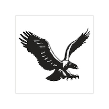 Kartal Folyo Sticker Derstv742 30cm Uzunluk Siyah