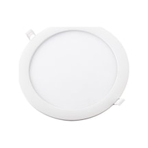 Yuvarlak Led Panel 18w Beyaz Kasa Beyaz Işık 6500k