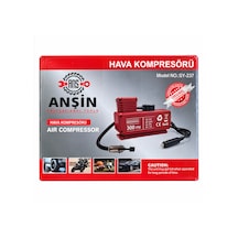 Anşin Sy-237 Hava Kompresörü Taşınabilir Elektrikli Şişirme Pompası