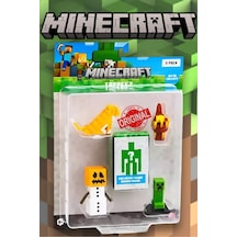 Minecraft 3d Figür Toppeez 5'li Set - Model 3