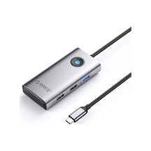 Sones Orıco Pw11-5p Type-c / Usb-c 5'i 1 Arada 5 Gbps Çok İşlevli Yerleştirme İstasyonu Koyu Gri
