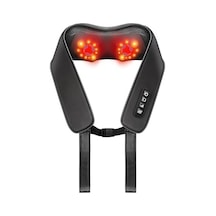 Tısscare Isıtmalı Omuz Ve Boyun İçin Shiatsu Masajı - Derin Doku Masajlı Elektrikli Masaj Yastığı, Sırt/bacaklar/bel İçin Rahatlama, Ebeveynler İçin Hediye