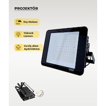 500w Profesyonel Led Projektör 6500k Beyaz Işık Ultra Güçlü Dış Mekan Bahçe Ve Endüstriyel Aydınlatma 1 Adet