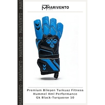 Marivento Premium Bileşen Turkuaz Fitness Hummel Hml Performance Gk Black-turquoıse 10 Siyah - Turkuaz