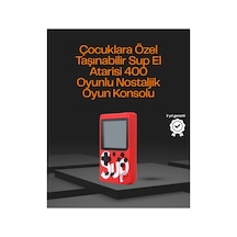 3 İnç Ekranlı Klasik Oyunlu El Konsolu Çok renkli