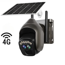 Çift Kameralı 4g Solar Ptz Güvenlik Kamerası-adtp22-4
