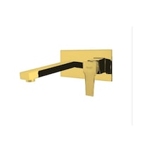 Aqua Ankastre Lavabo Bataryası Altın